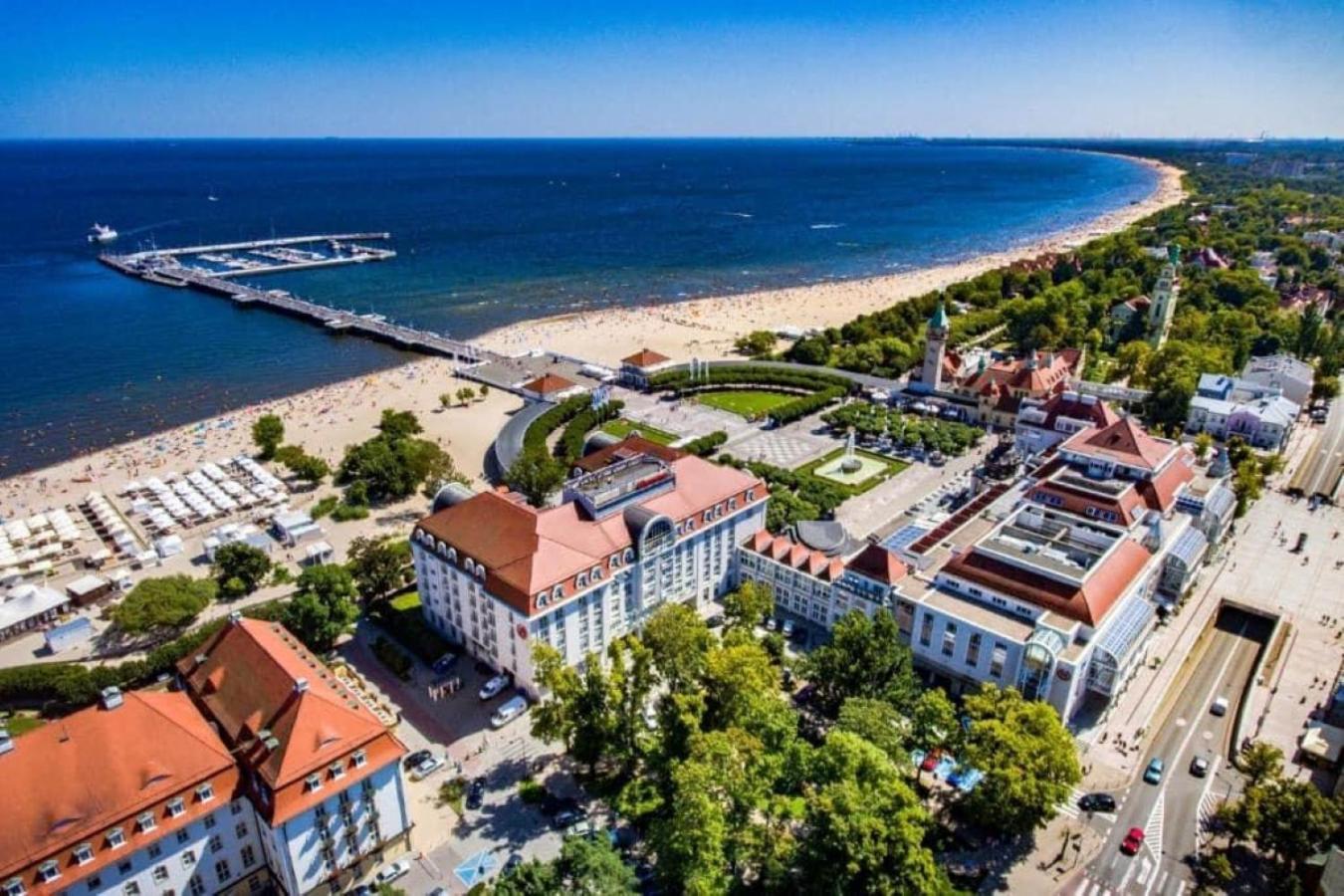Sopot Marina Beachside Residence Zoppot Exterior foto